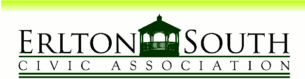 Erlton South Civic Association (ESCA) Newsletter